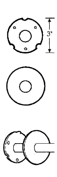 round snap on flange
