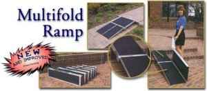 multi fold wheelchair ramp